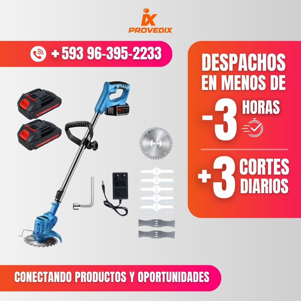 Miniatura 6 de PODADORA DE CESPED 2 BATERIAS - Color: Verde